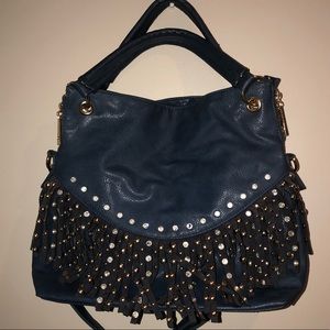 Blue purse